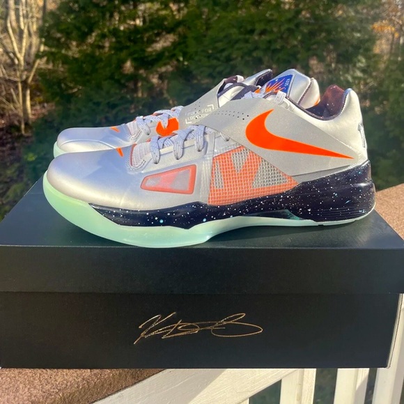 🌌✨🌠 Nike KD 4 Galaxy Size 10W / 8.5M 🌌✨🌠 - Picture 2 of 6